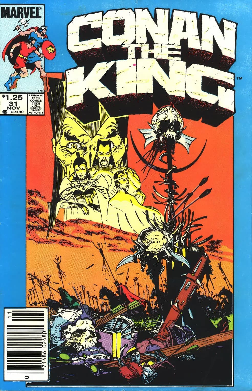 Conan the King #31 cover