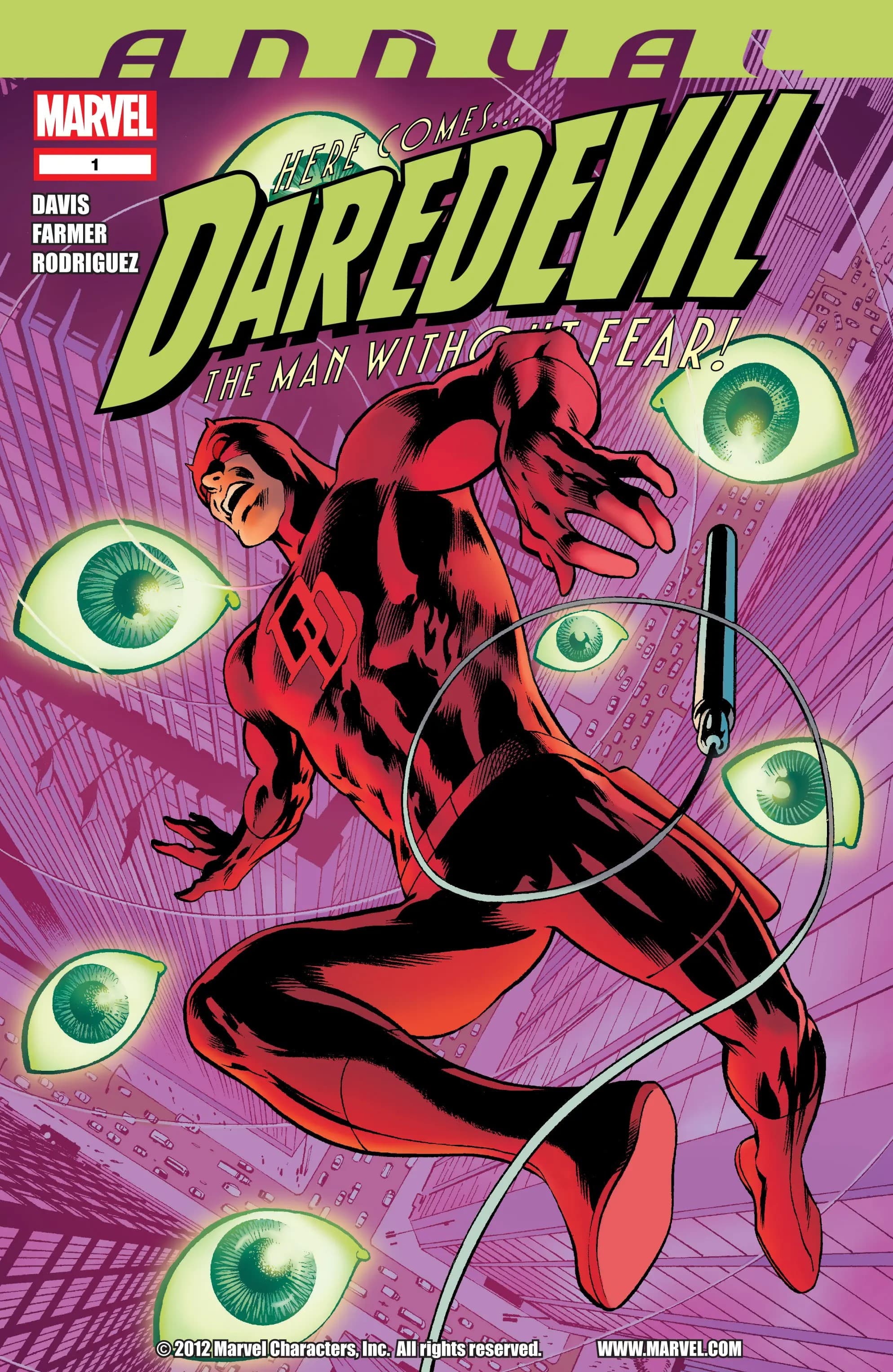 Daredevil Annual #1 cover