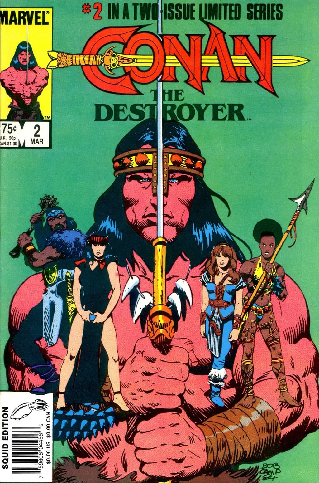 Conan the Destroyer #2 cover