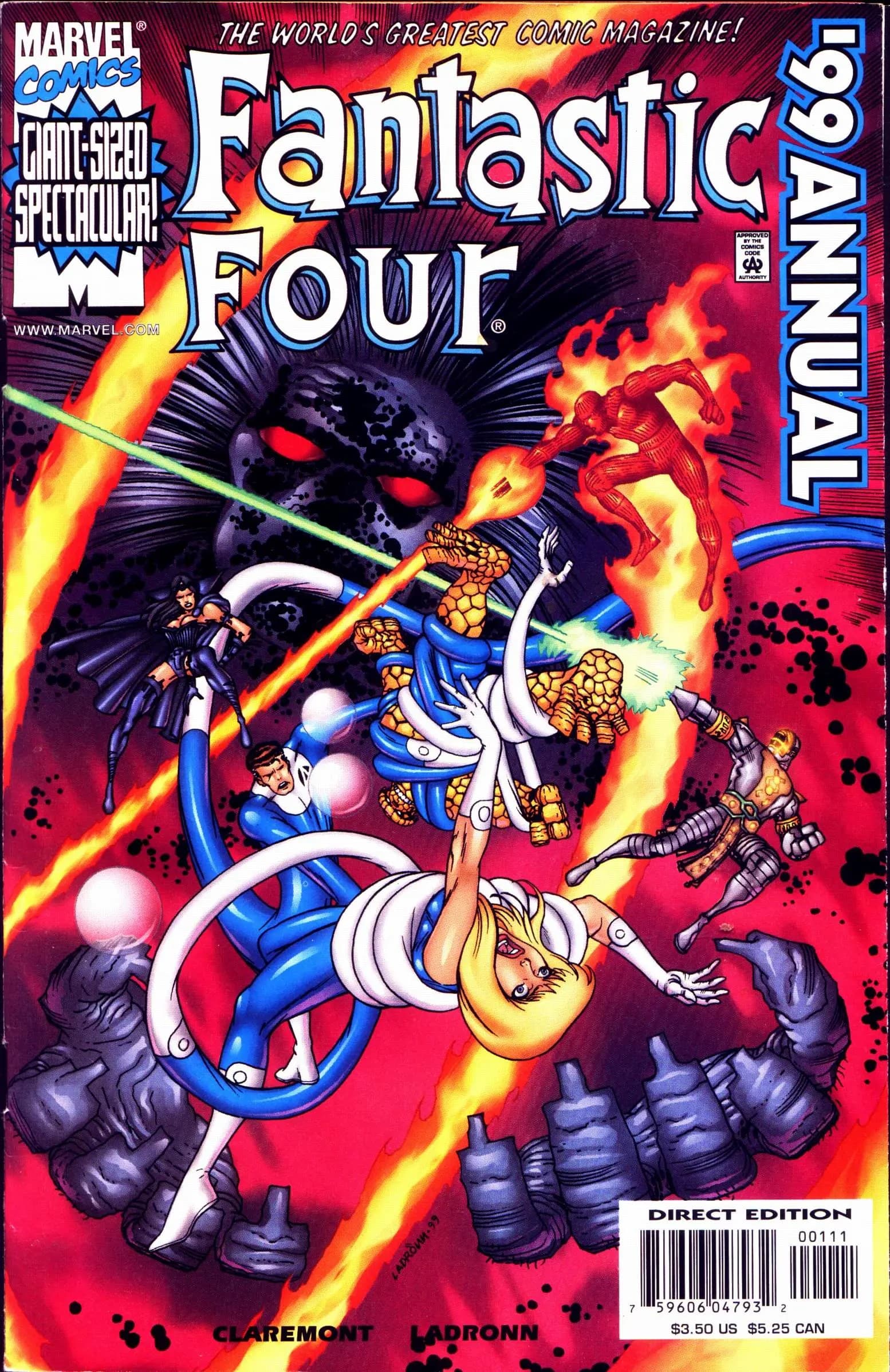 Fantastic Four 1999 #1 cover
