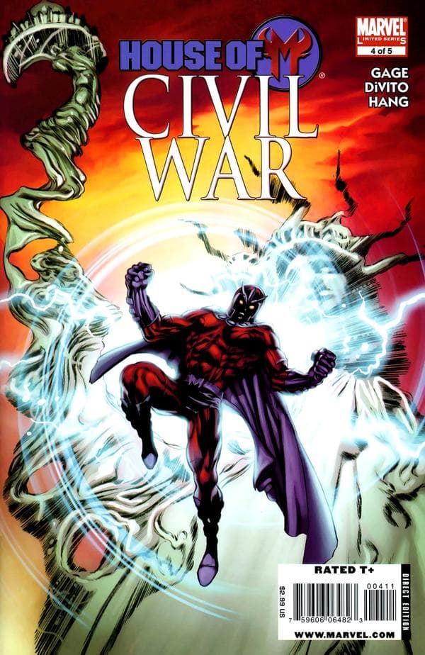 House of M: Civil War #4 cover
