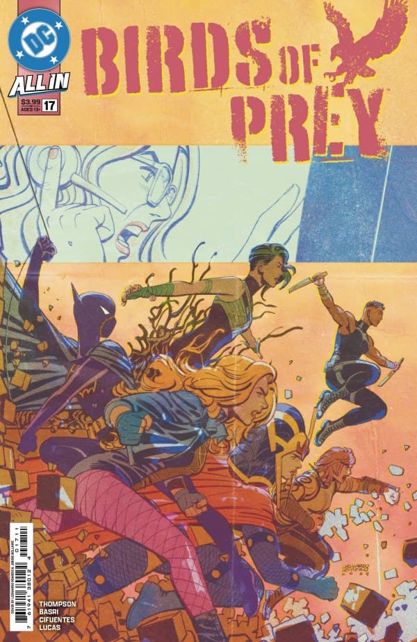 Birds of Prey #17 cover