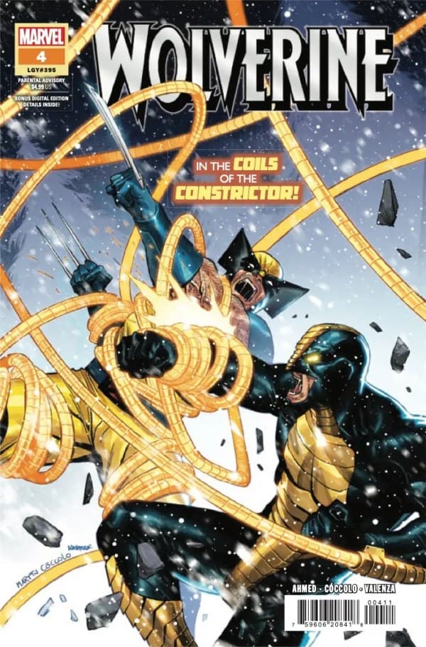 Wolverine #4 cover