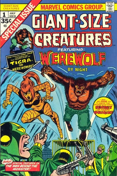 Giant-Size Creatures Featuring Werewolf