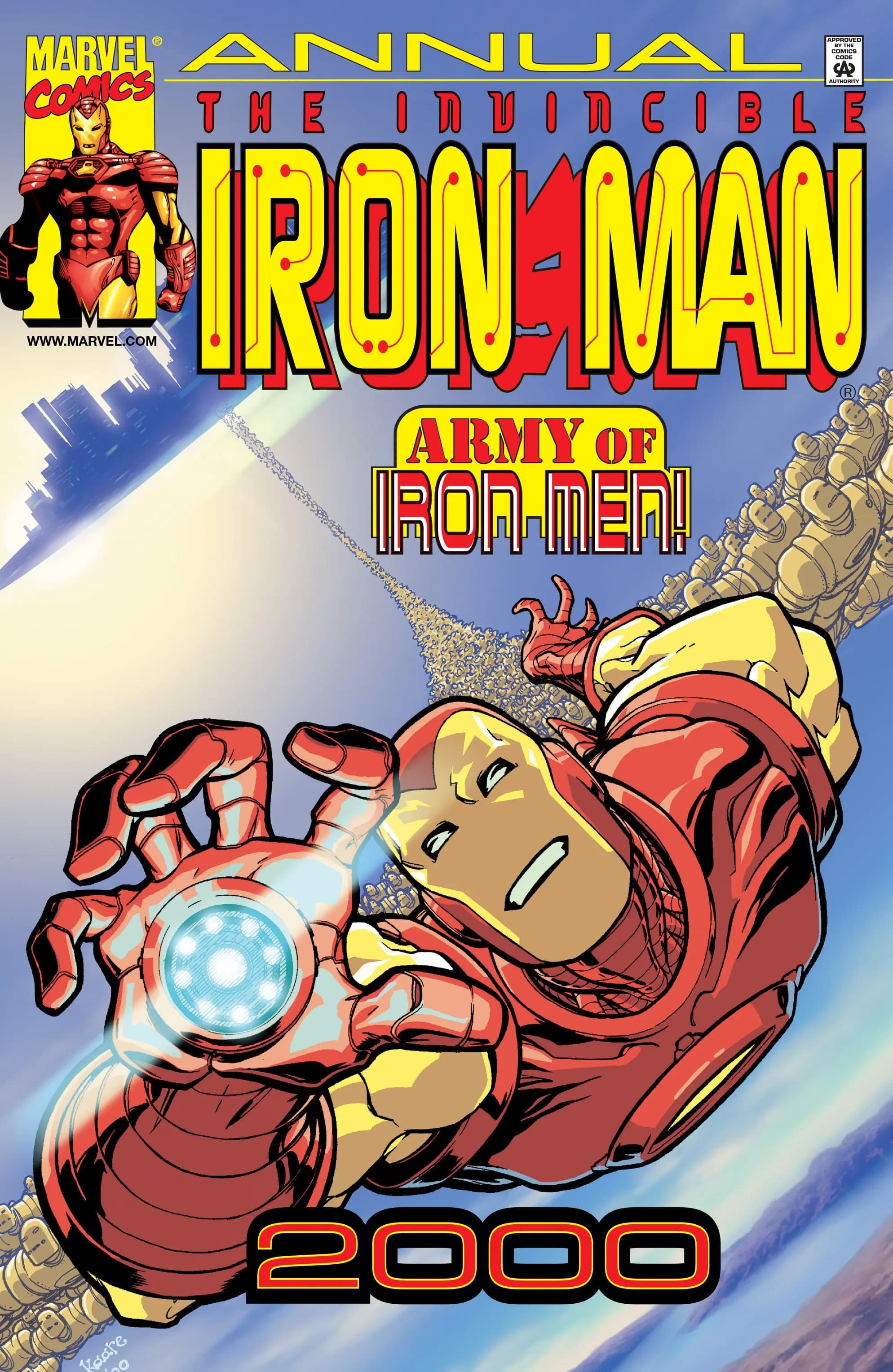 Iron Man 2000 #1 cover
