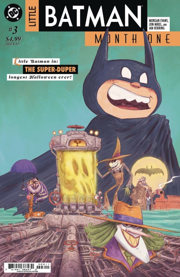 Little Batman: Month One #3 cover