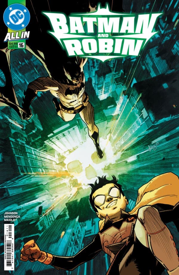 Batman and Robin #16 cover