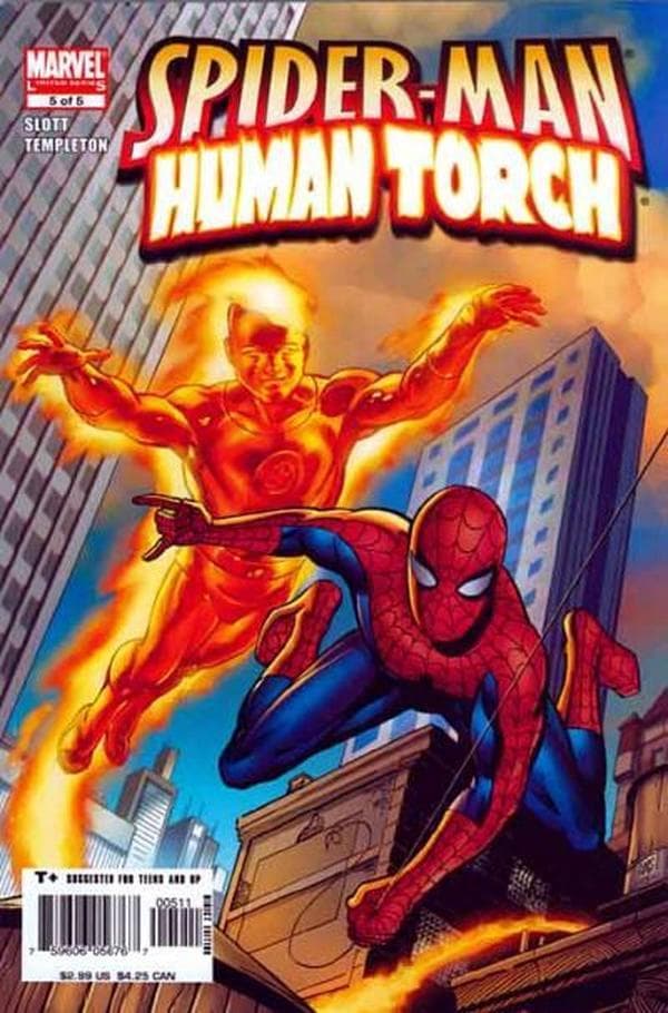 Spider-Man/Human Torch #5 cover