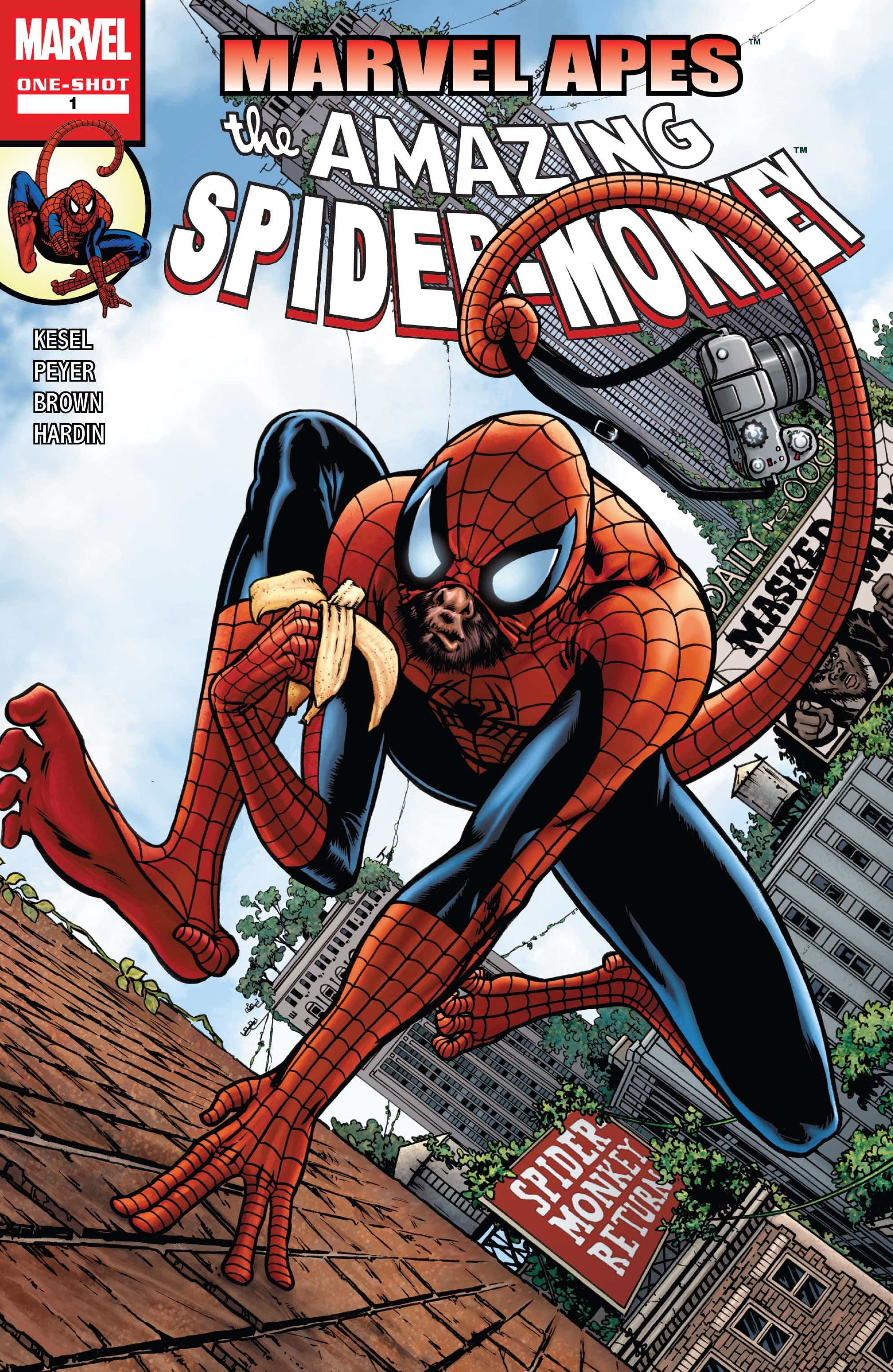 Marvel Apes: Amazing Spider-Monkey Special #1 cover