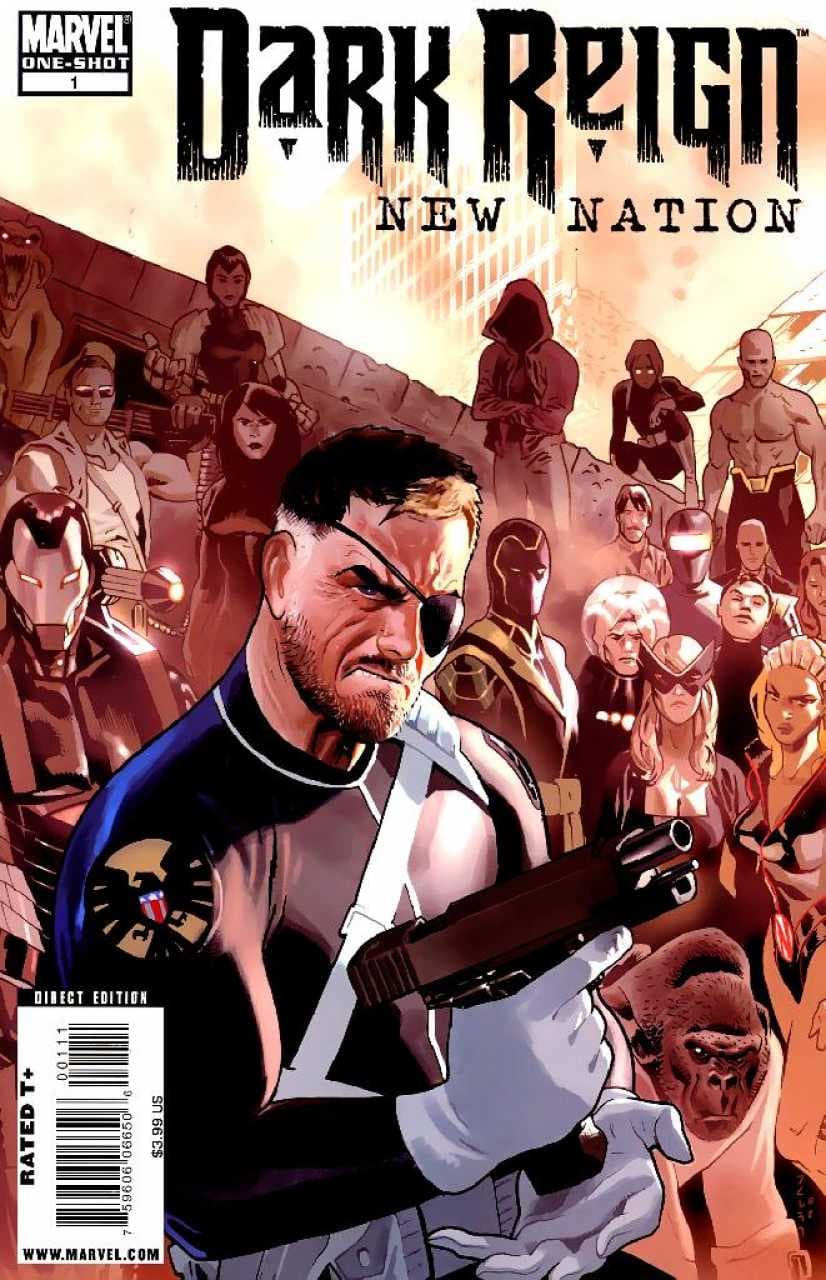 Dark Reign: New Nation cover — © Marvel Comics