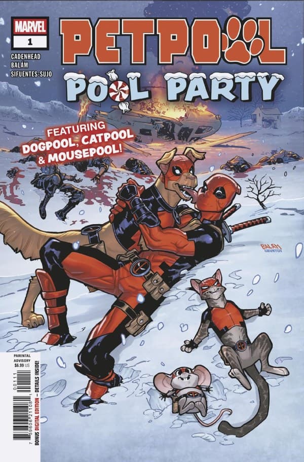 Petpool: Pool Party cover — © Marvel Comics
