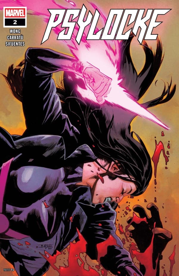 Psylocke #2 cover