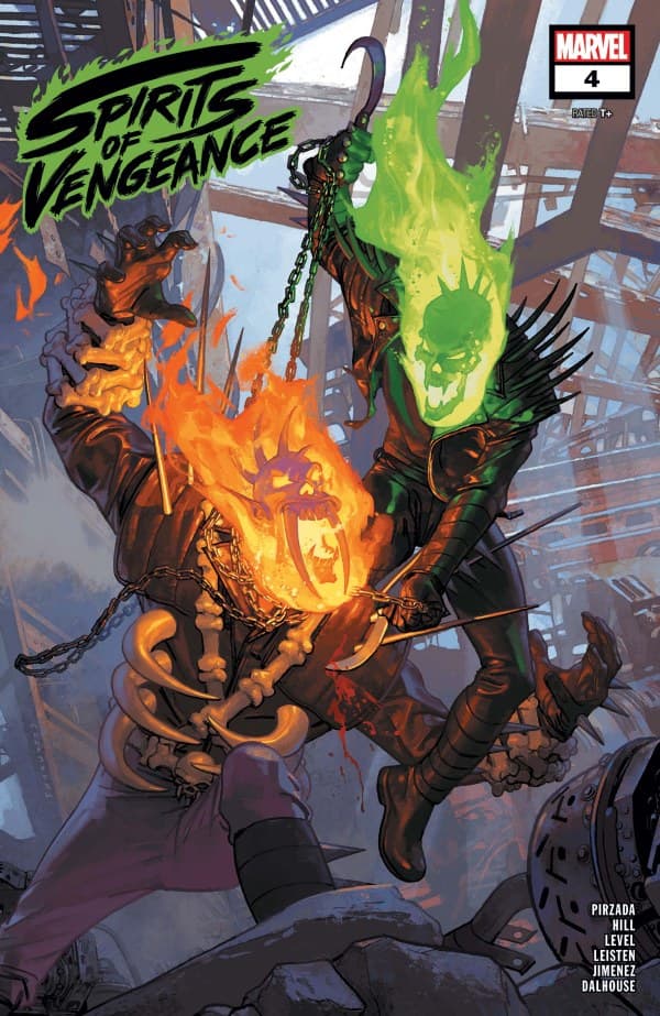 Spirits of Vengeance #4 cover