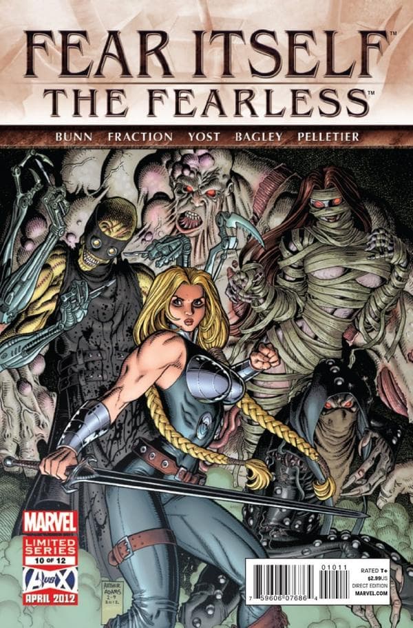 Fear Itself: The Fearless #10 cover