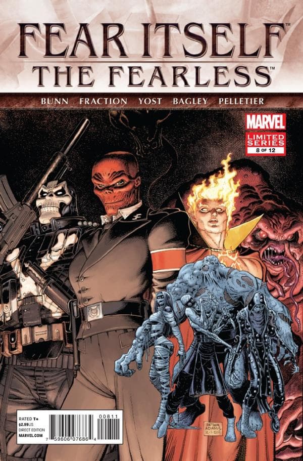 Fear Itself: The Fearless #8 cover