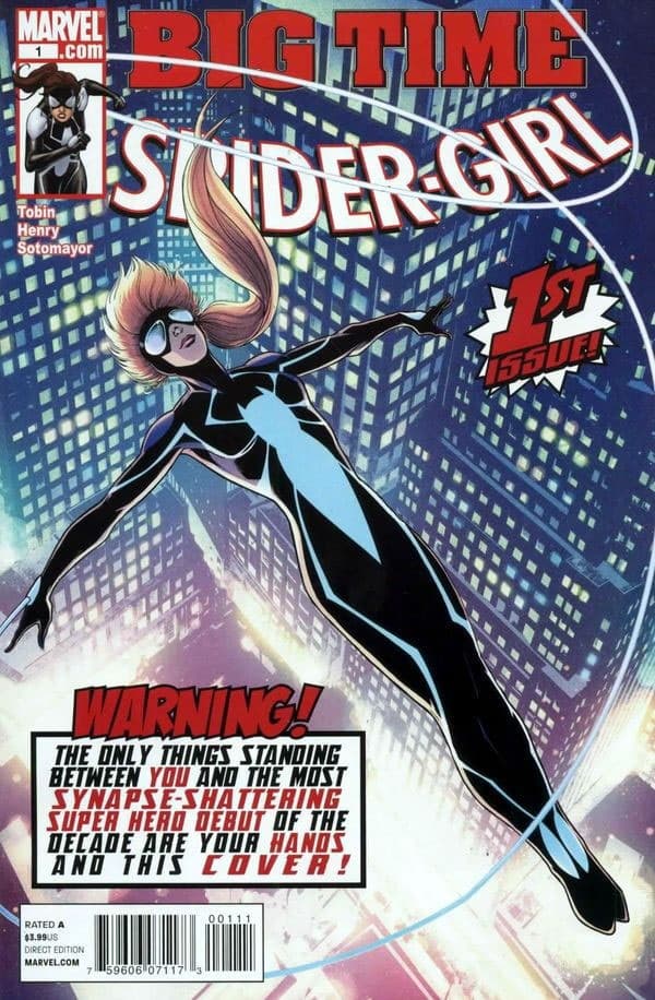 Spider-Girl #1 cover