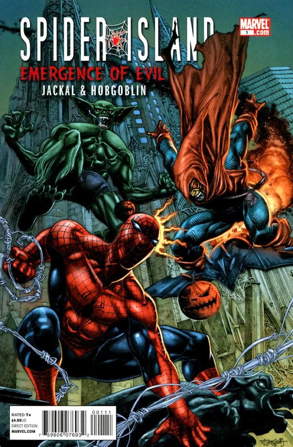 Spider-Island: Emergence of Evil - Jackal & Hobgoblin #1 cover
