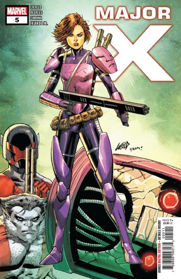 Major X #5 cover