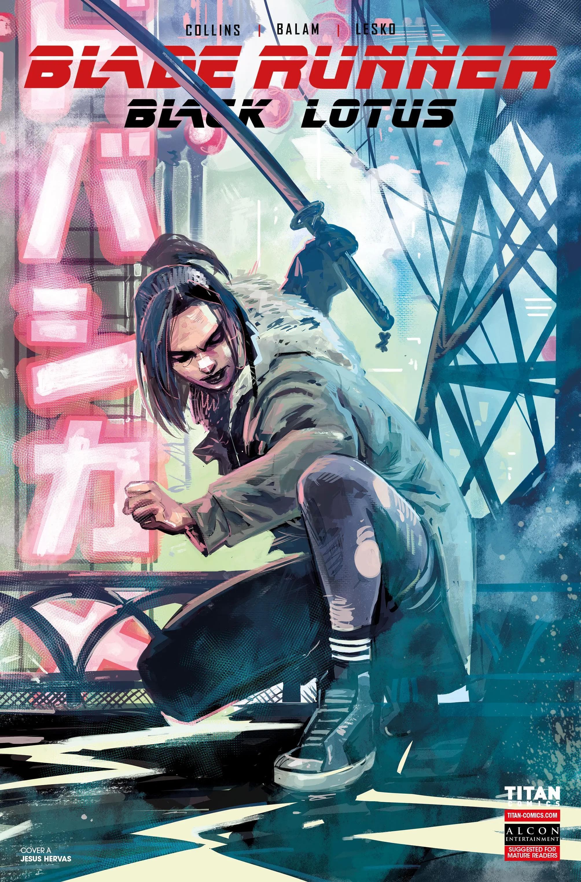 Blade Runner: Black Lotus #4 cover