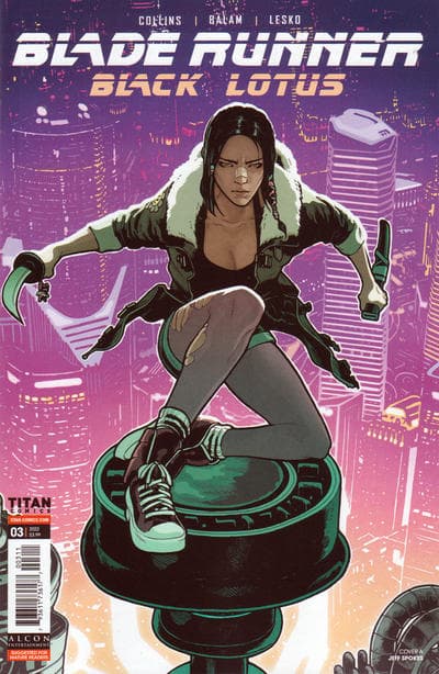 Blade Runner: Black Lotus #3 cover