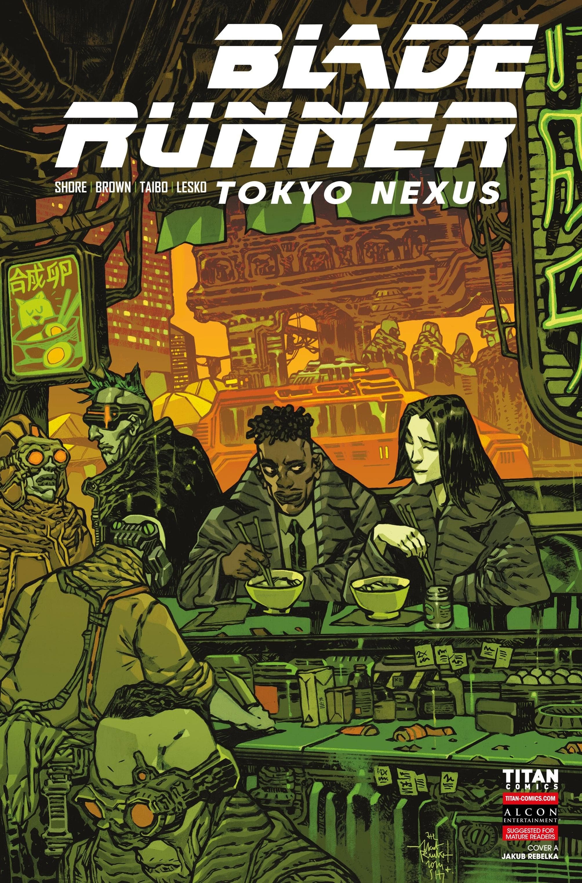 Blade Runner: Tokyo Nexus #4 cover