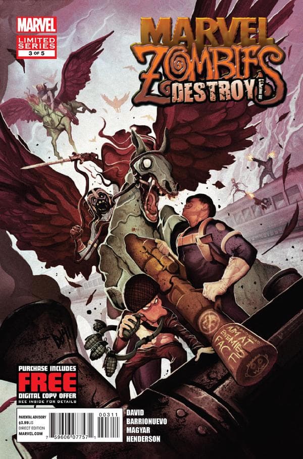 Marvel Zombies Destroy #3 cover