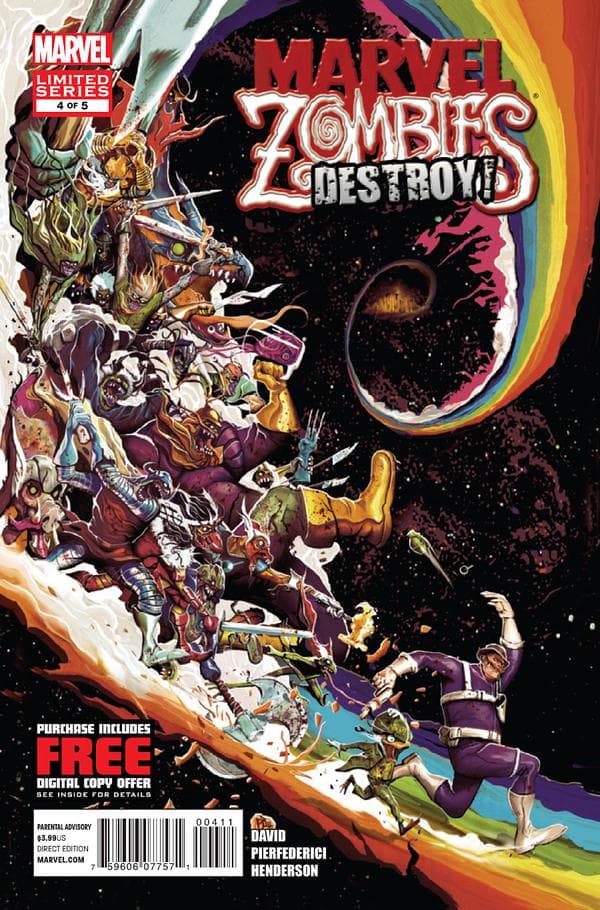 Marvel Zombies Destroy #4 cover