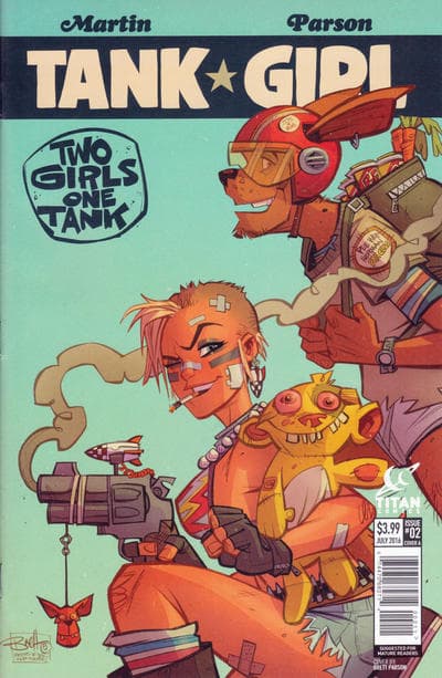 Tank Girl: Two Girls One Tank #2 cover