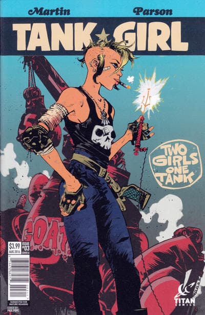 Tank Girl: Two Girls One Tank #3 cover