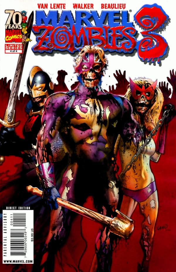 Marvel Zombies 3 #4 cover
