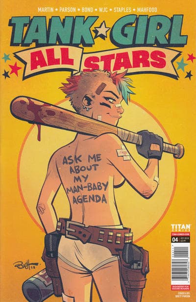 Tank Girl: All Stars #4 cover