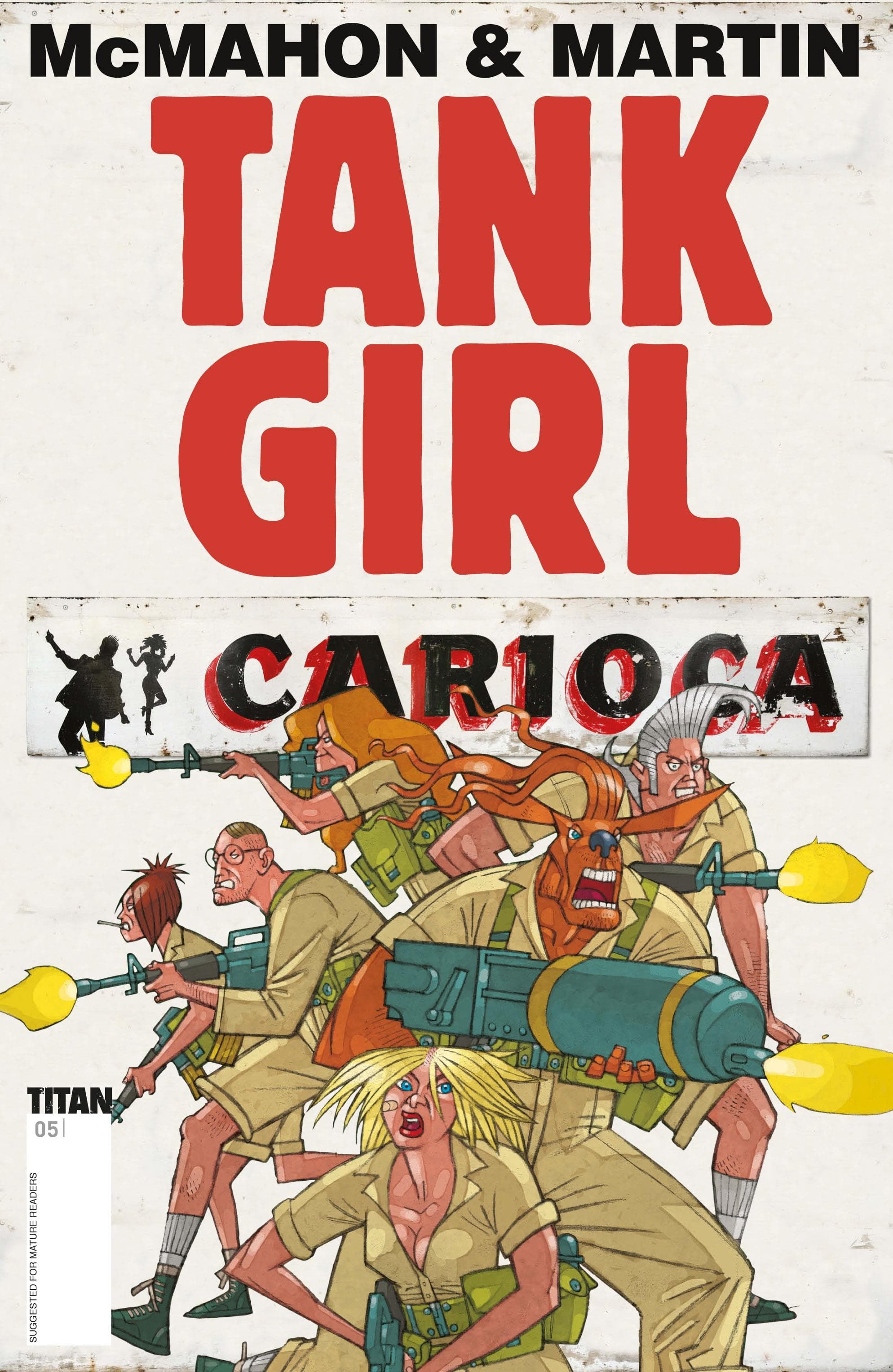 Tank Girl: Carioca #5 cover