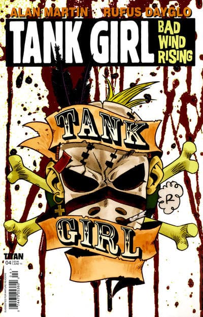 Tank Girl: Bad Wind Rising #4 cover