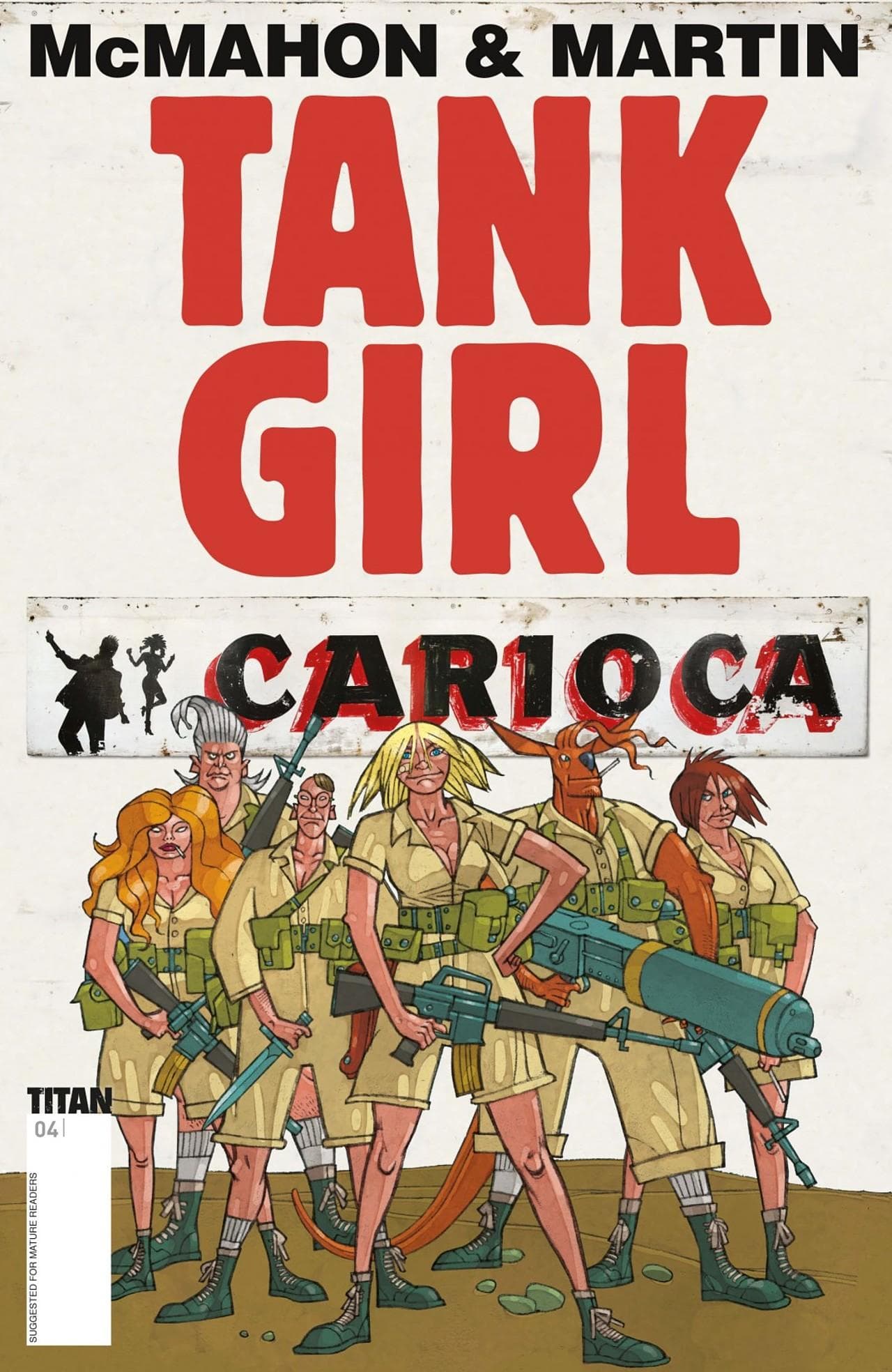 Tank Girl: Carioca #4 cover