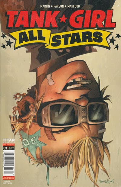 Tank Girl: All Stars #3 cover