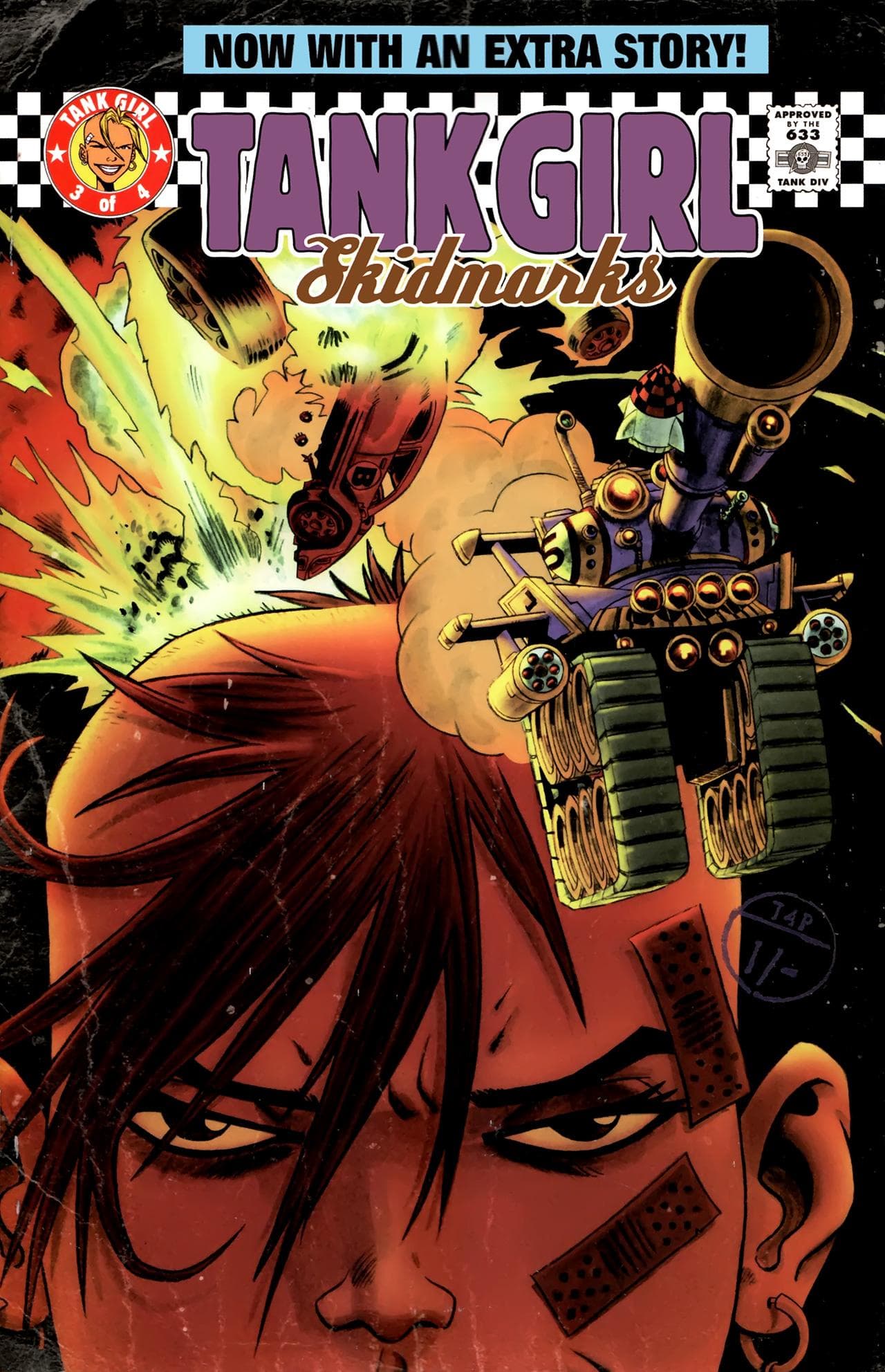 Tank Girl: Skidmarks #3 cover
