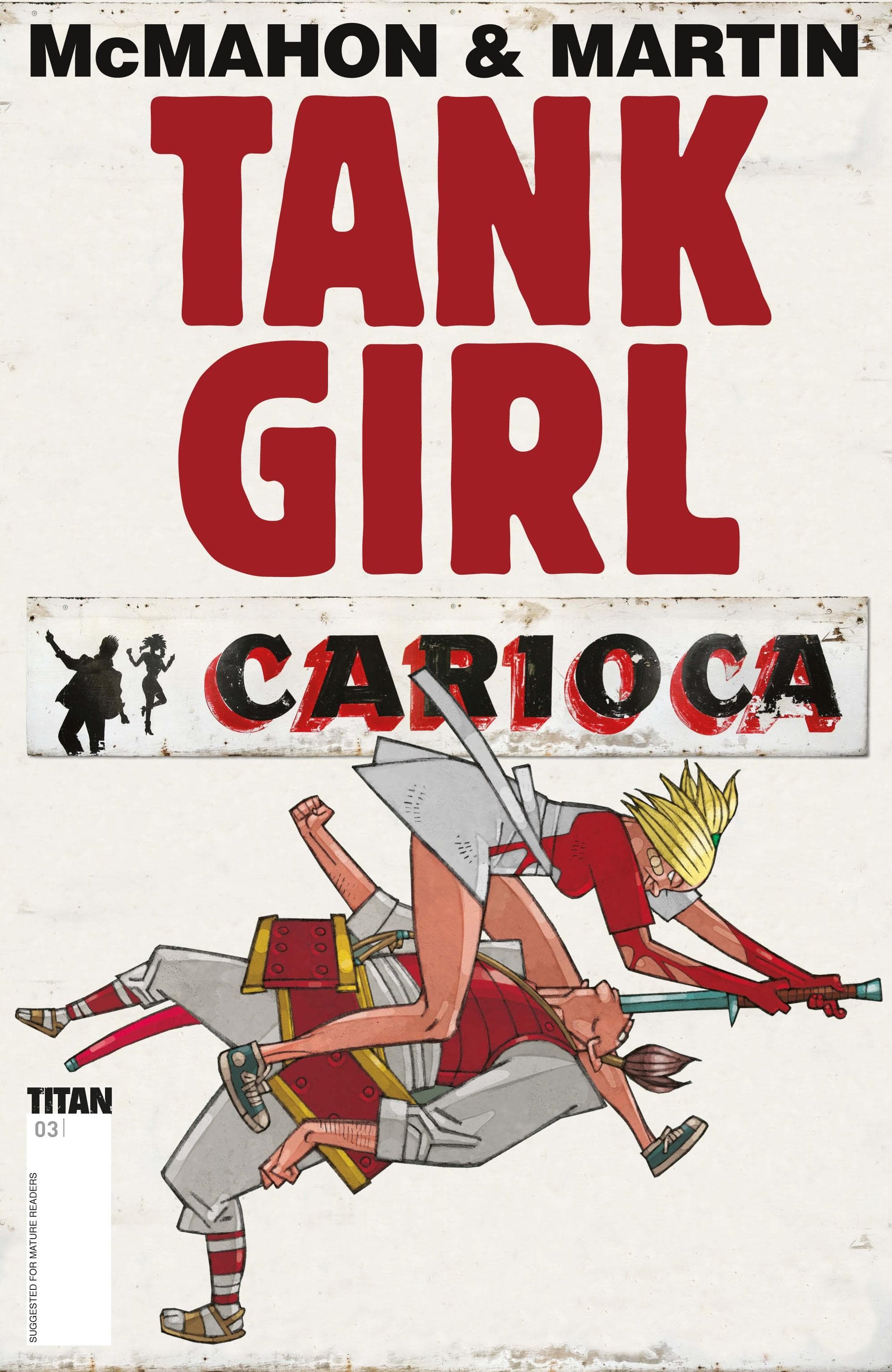 Tank Girl: Carioca #3 cover