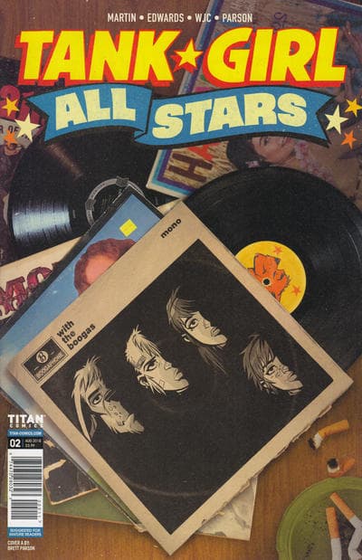 Tank Girl: All Stars #2 cover