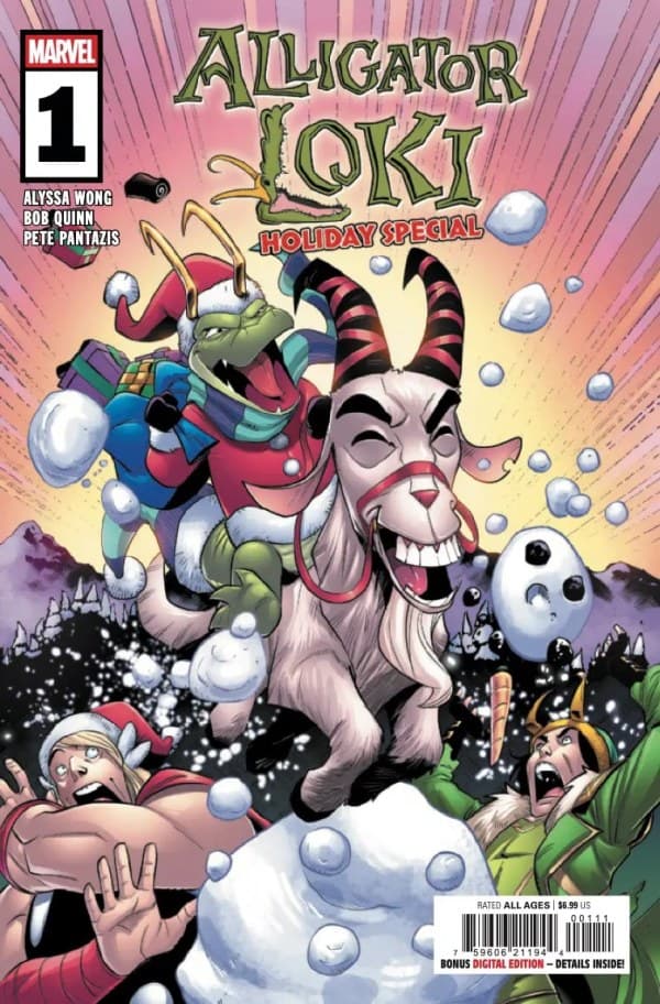 Alligator Loki Holiday Special #1 cover