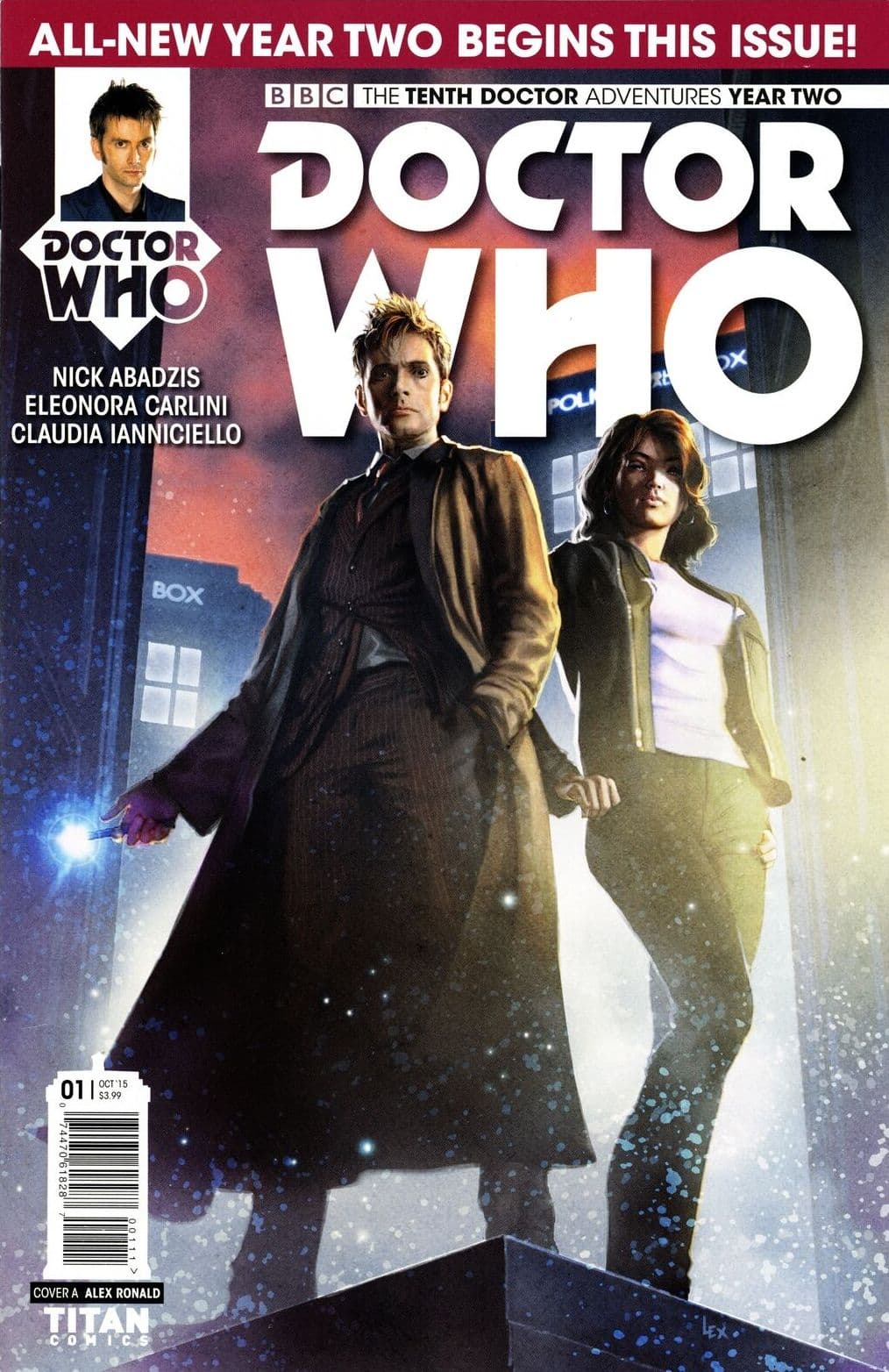 Doctor Who: The Tenth Doctor Year Two #1