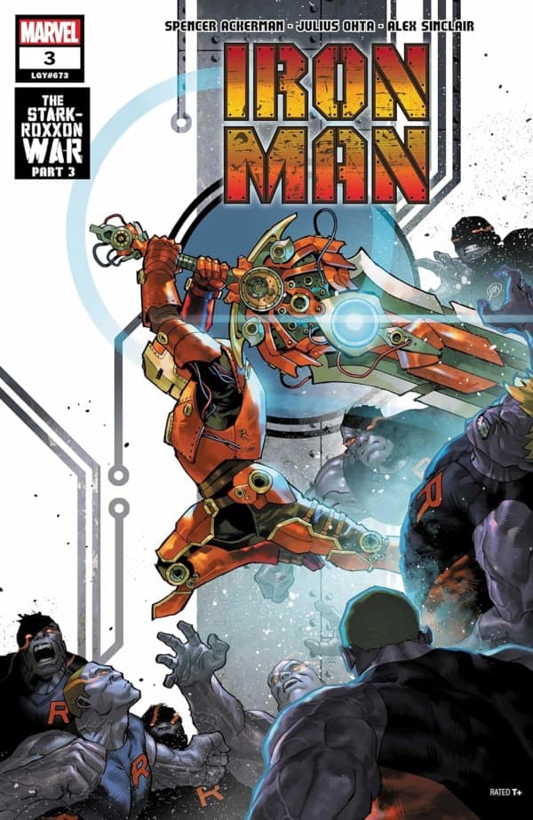 Iron Man #3 cover