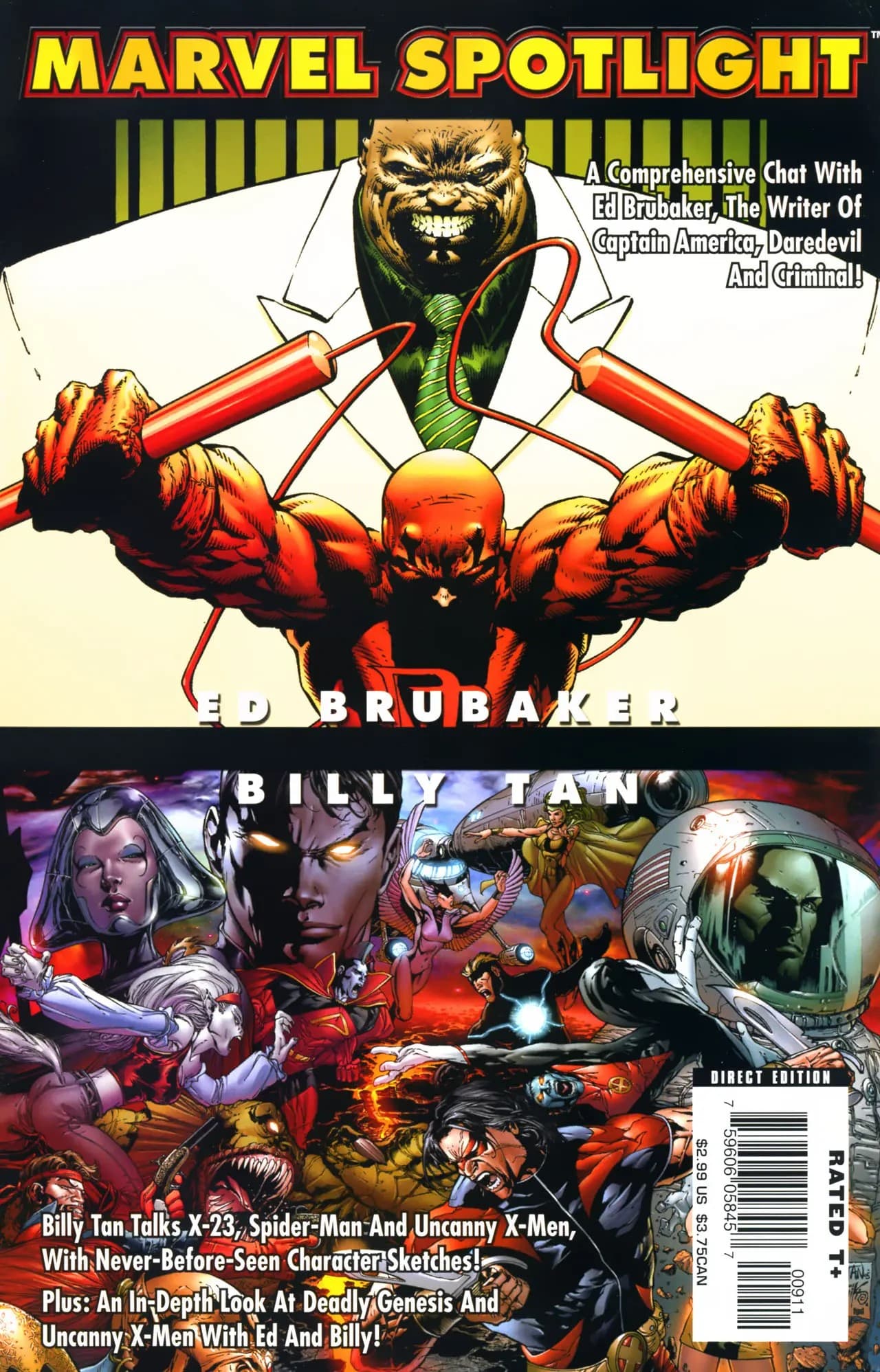Marvel Spotlight: Ed Brubaker & Billy Tan #1