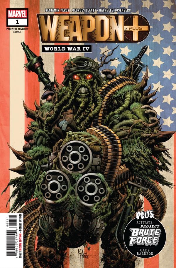 Weapon Plus: World War IV #1 cover