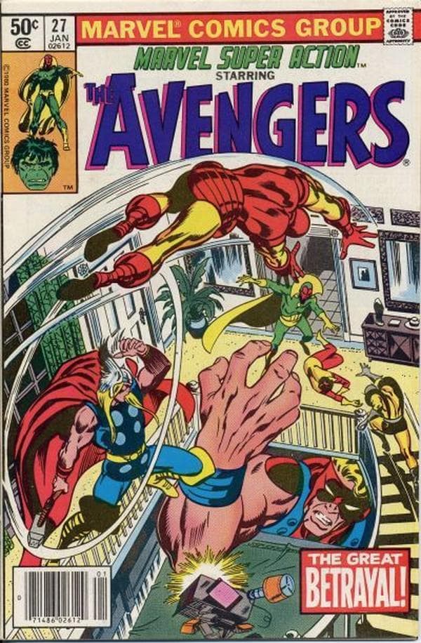 Marvel Super Action #27 cover