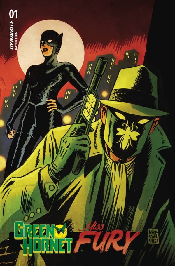 Green Hornet/Miss Fury #1 cover