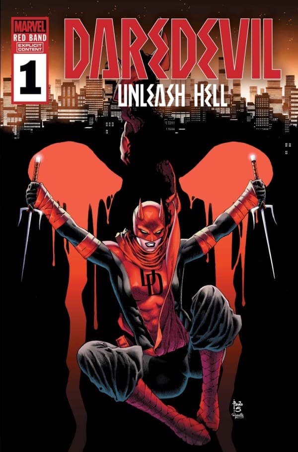 Daredevil: Unleash Hell - Red Band #1 cover