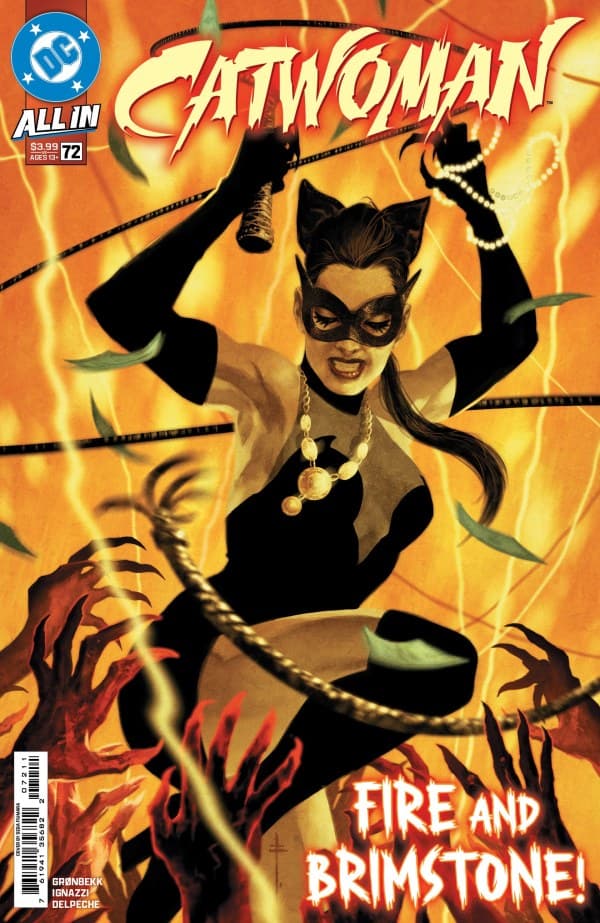 Catwoman #72 cover