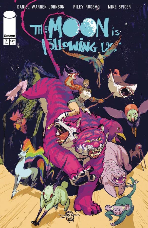 The Moon is Following Us #7 cover