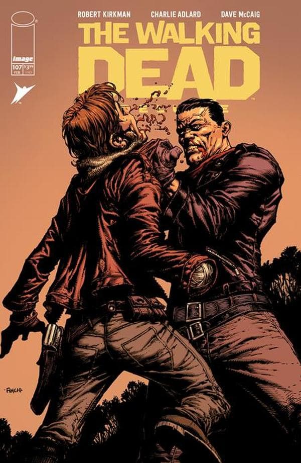 The Walking Dead Deluxe #107 cover