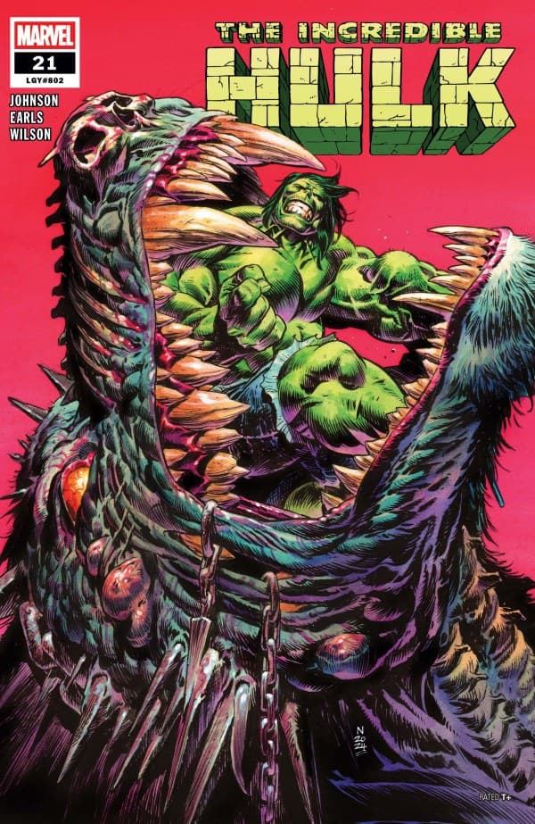 Incredible Hulk #21 cover